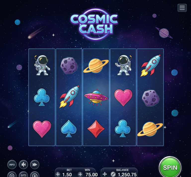 Play Cosmic Cash Demo